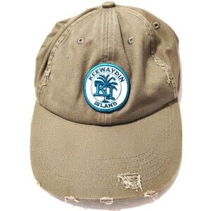 Keewaydin Island Distressed Baseball Cap - Vintage Beach Hat, Florida Souvenir